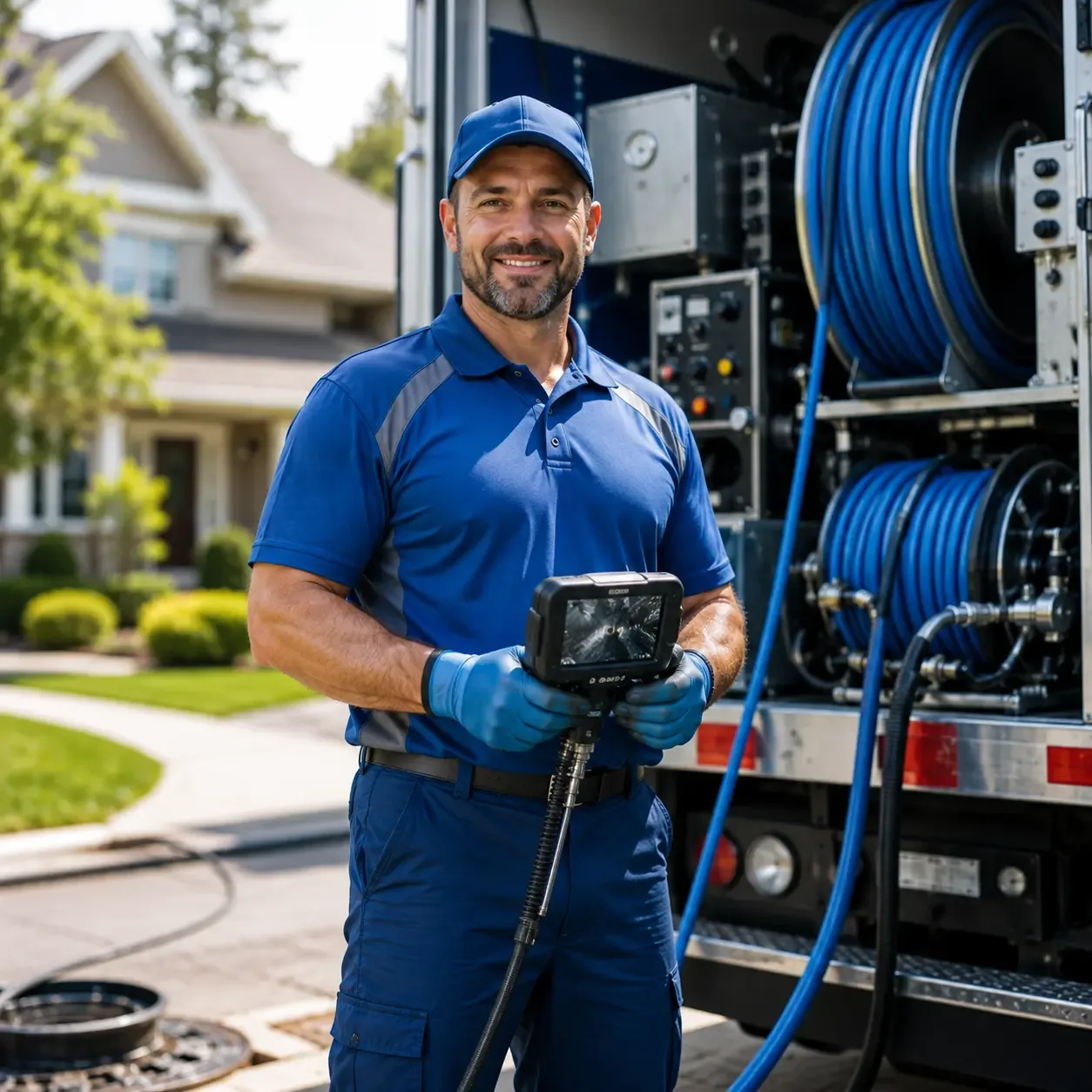 Local outdoor drain cleaning specialists in Oblong, IL